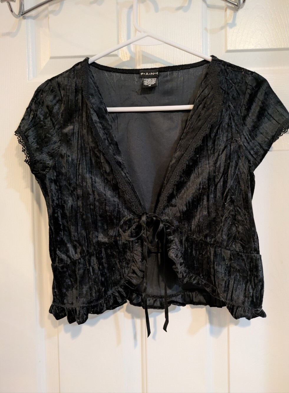 Fang Velvet Top